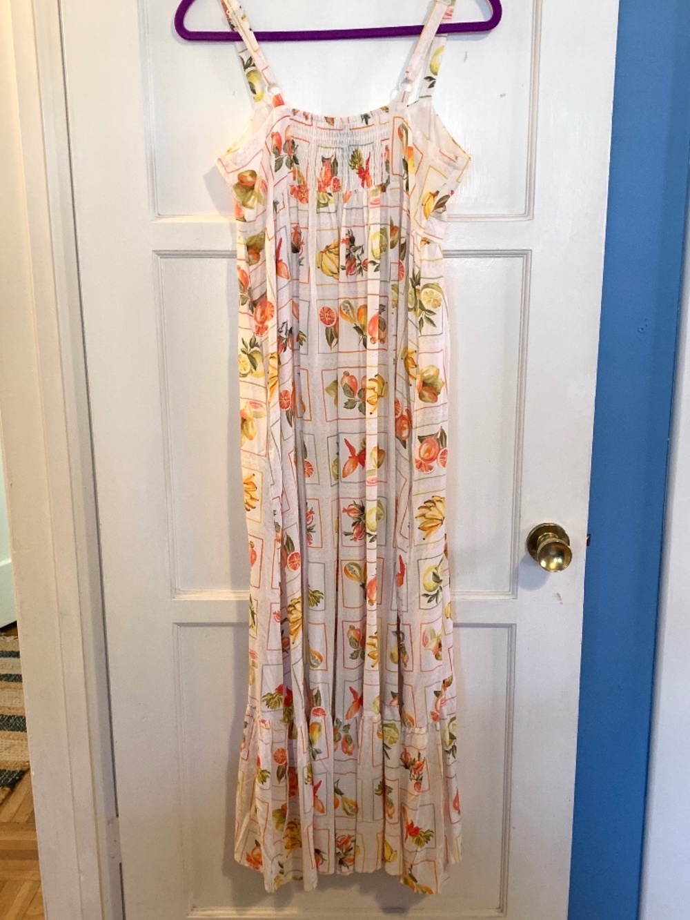 Paper Heart Fruit Maxi Dress - Picture 3 of 15